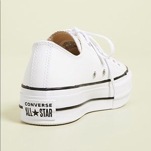 Converse White/Black Chuck All Star Lift